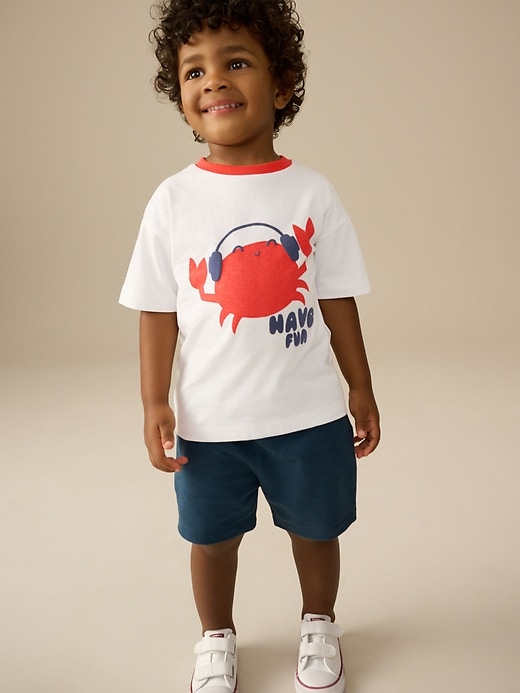 Image number 3 showing, NEXT Toddler Crab Graphic T-Shirt