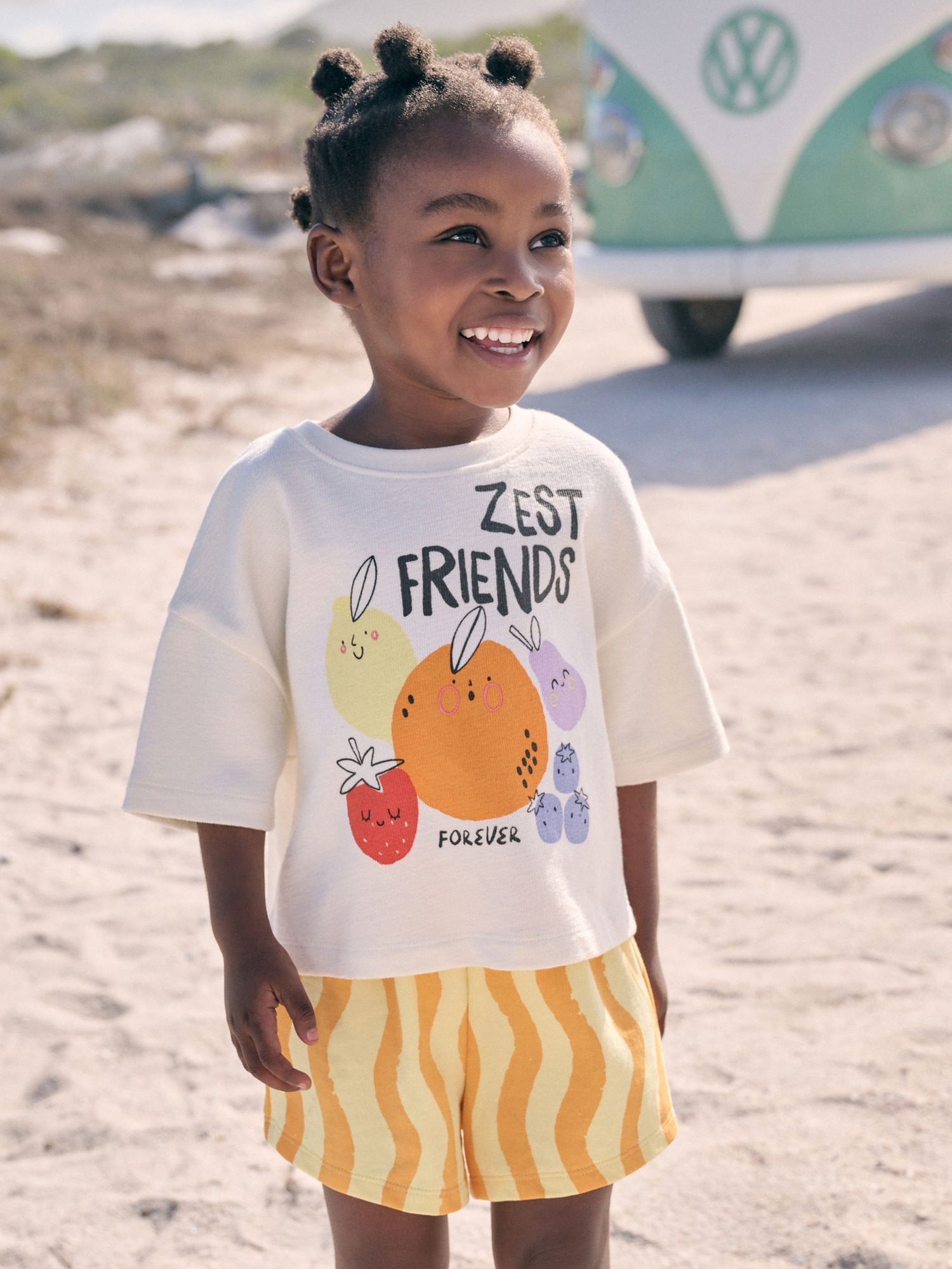 NEXT Toddler  Zest Friends T-Shirt & Short Set