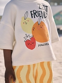 NEXT Toddler  Zest Friends T-Shirt & Short Set