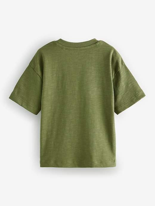 Image number 5 showing, NEXT Toddler Cheetah Pocket T-Shirt