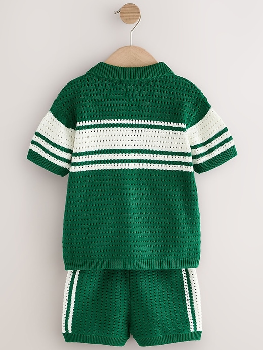 Image number 6 showing, NEXT Toddler Knitted Tennis Set