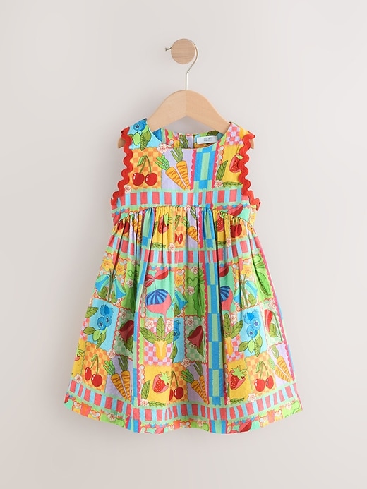 Image number 5 showing, NEXT Toddler Fruit Postcard Dress