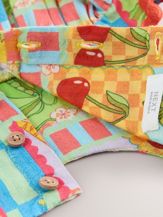 Image number 7 showing, NEXT Toddler Fruit Postcard Dress