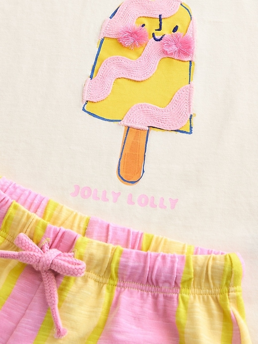 Image number 7 showing, NEXT Toddler T-Shirt & Shorts Set
