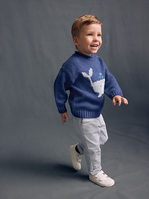 Image number 2 showing, NEXT Toddler Whale Sweater