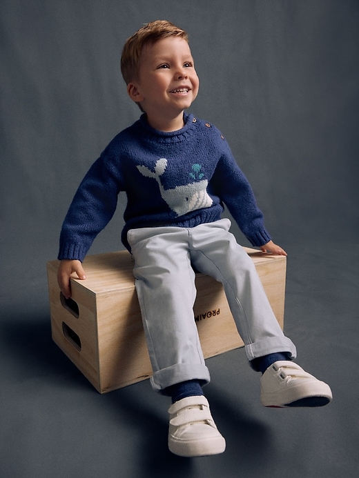 Image number 5 showing, NEXT Toddler Whale Sweater