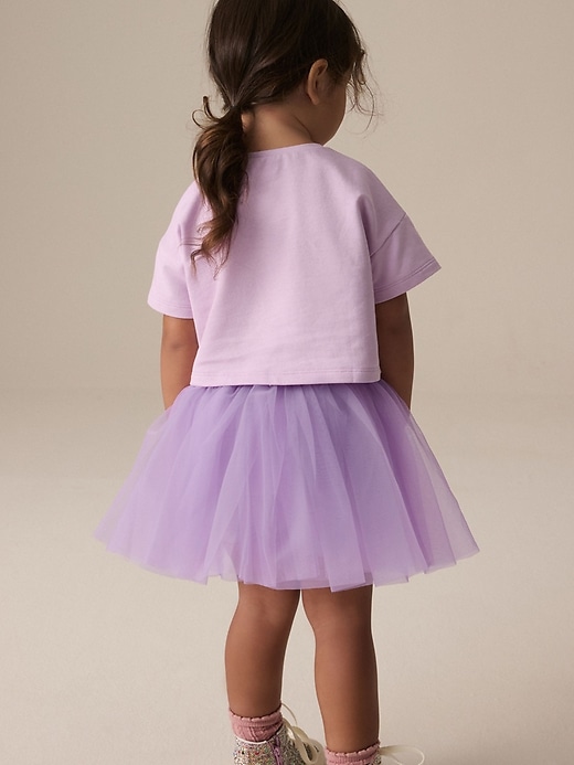 Image number 3 showing, NEXT Toddler T-Shirt & Tutu Set