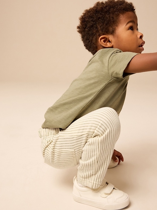 Image number 2 showing, NEXT Toddler  Jersey Stripe Jogger