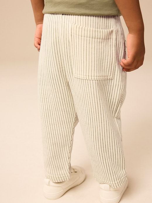 Image number 4 showing, NEXT Toddler  Jersey Stripe Jogger