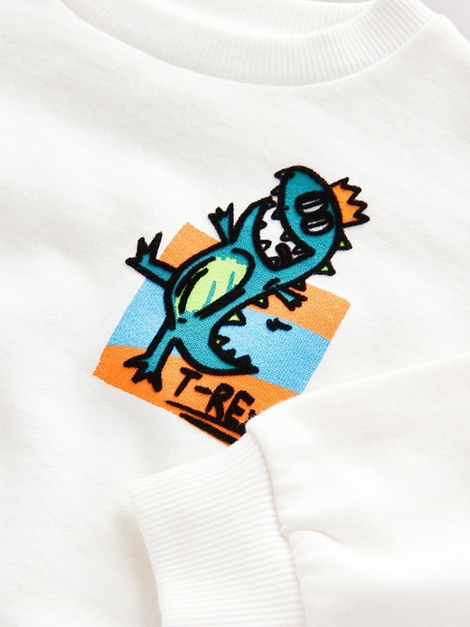 Image number 6 showing, NEXT Toddler Dino Graphic Sweatshirt