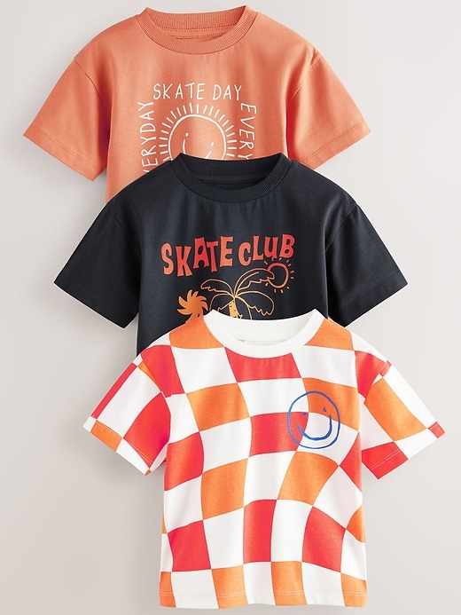 Image number 1 showing, NEXT Toddler  Skate Club T-Shirt (3-Pack)