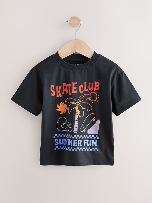 Image number 4 showing, NEXT Toddler  Skate Club T-Shirt (3-Pack)