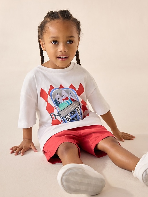 Image number 2 showing, NEXT Toddler Sardines Graphic T-Shirt