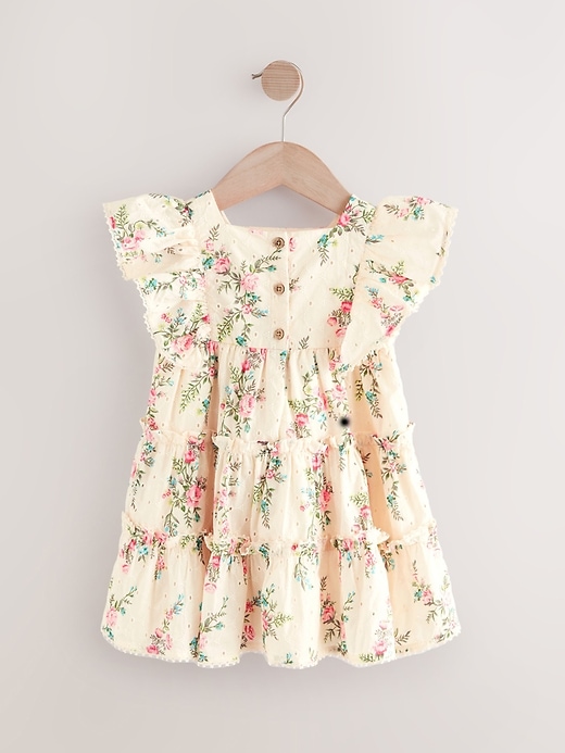 Image number 6 showing, NEXT Toddler Floral Eyelet Dress