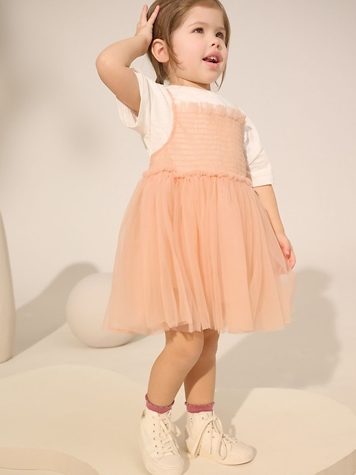Image number 1 showing, NEXT  Toddler T-Shirt & Tutu Dress