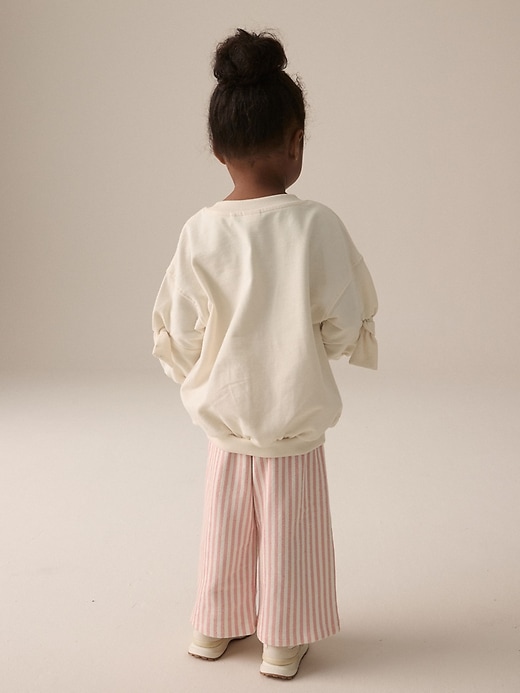 Image number 2 showing, NEXT Toddler Sweatshirt & Striped Trousers Set
