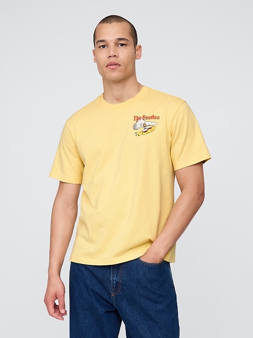 Image number 1 showing, The Beatles Relaxed Graphic T-Shirt