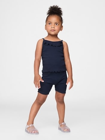 Baby & Toddler Ruffle Rib Outfit Set