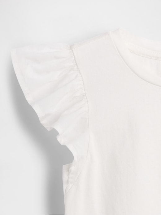 Image number 4 showing, Kids Flutter-Sleeve T-Shirt