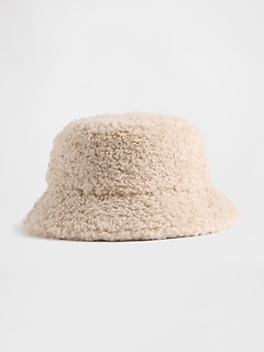Kids Recycled Sherpa Bucket Hat