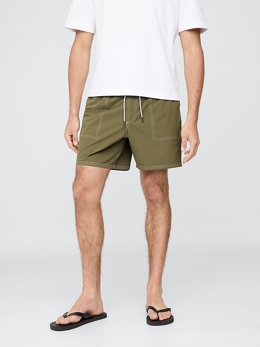 Image number 2 showing, 6" Swim Trunks