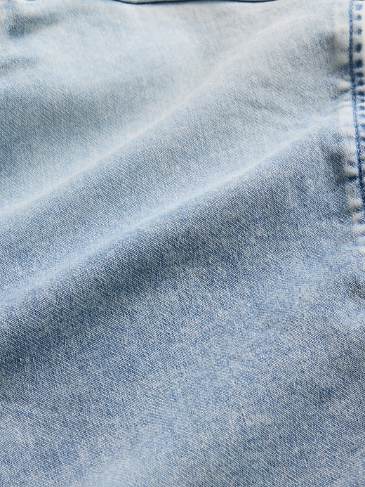 Image number 3 showing, Kids Knit Denim Zip Hoodie