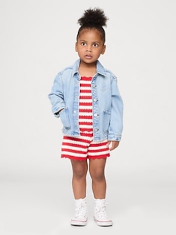 Baby & Toddler Crochet Pull-On Shorts