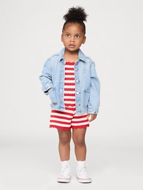 Baby & Toddler Crochet Pull-On Shorts