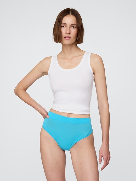Image number 1 showing, Breathe High Rise Thong
