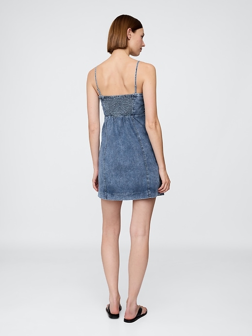 Image number 2 showing, UltraSoft Denim Mini Dress