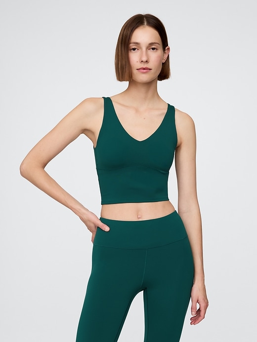 Image number 1 showing, GapFit Smooth V-Neck Brami