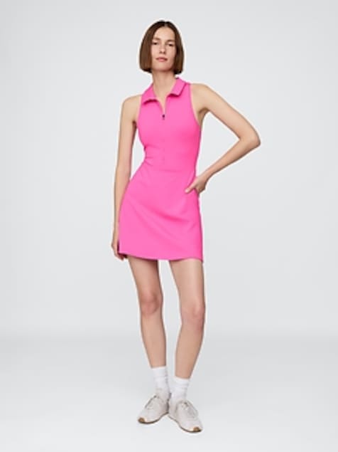 GapFit Power Zip Polo Dress