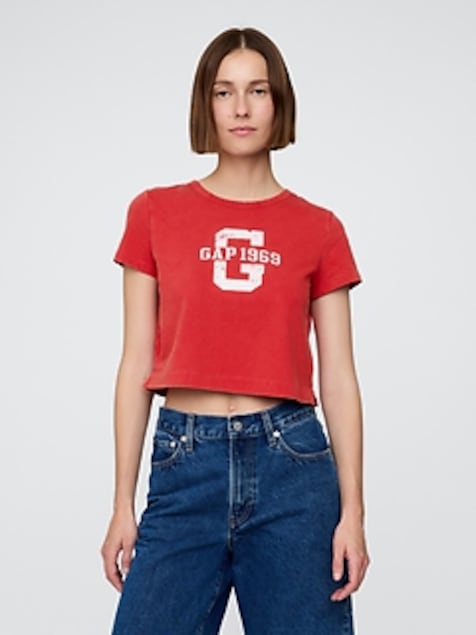 Organic Cotton VintageSoft Crop T-Shirt
