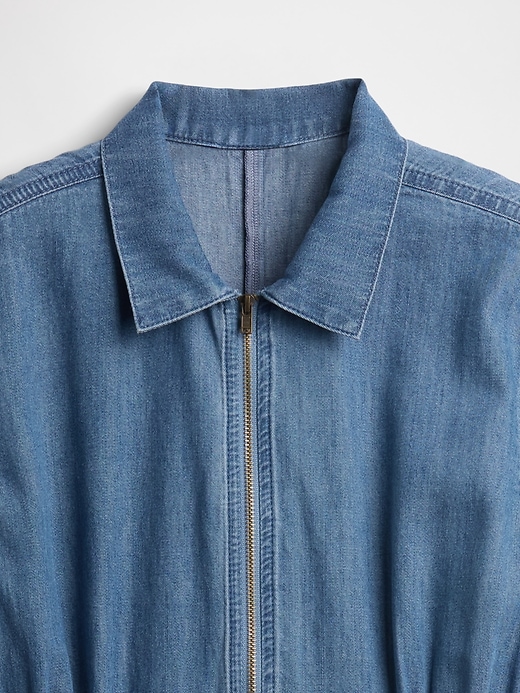Image number 4 showing, Kids Denim Jogger Jumpsuit