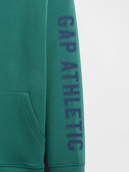 Image number 5 showing, Kids GapFit Tech Quick-Dry Logo Hoodie