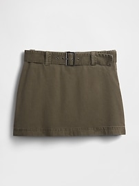 Belted Mini Skort
