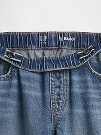 Kids Low Rise Easy Wide-Leg Baggy Jeans
