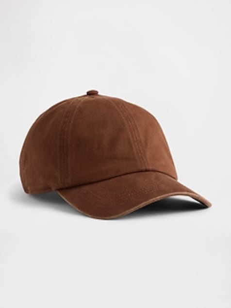 Organic Cotton Washed Baseball Hat