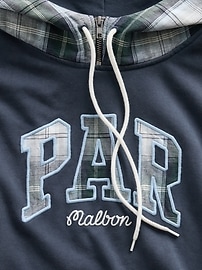 Gap × Malbon Heavyweight French Terry Logo Hoodie