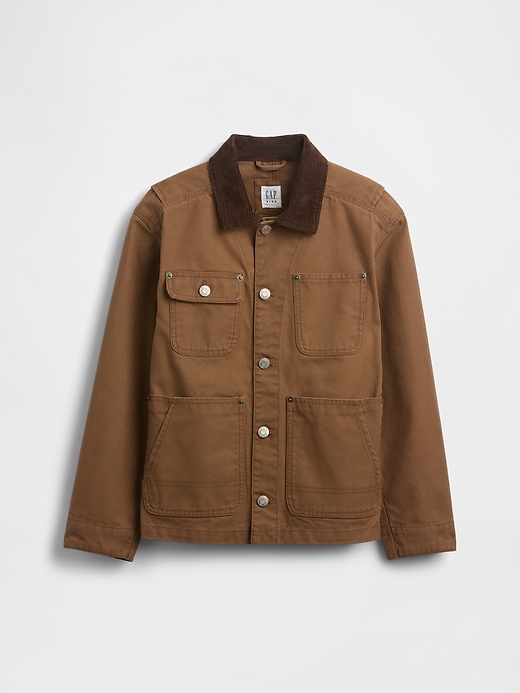 Image number 2 showing, Kids Canvas Utility Jacket