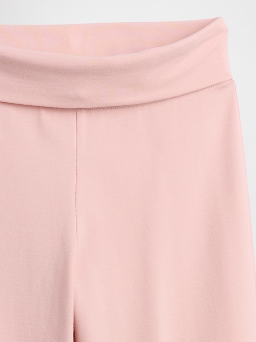 Image number 5 showing, Kids Wide-Leg Foldover Leggings