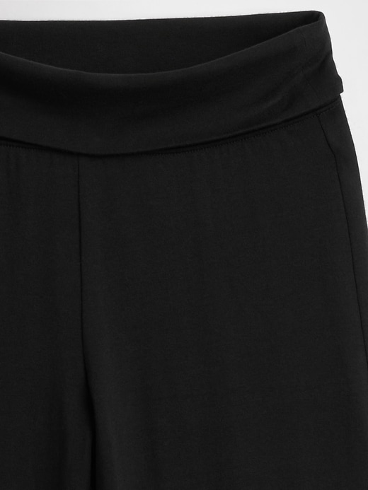 Image number 5 showing, Kids Wide-Leg Foldover Leggings