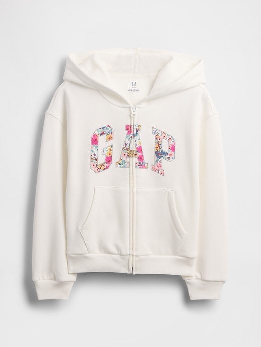 Image number 2 showing, Kids VintageSoft Logo Zip Hoodie