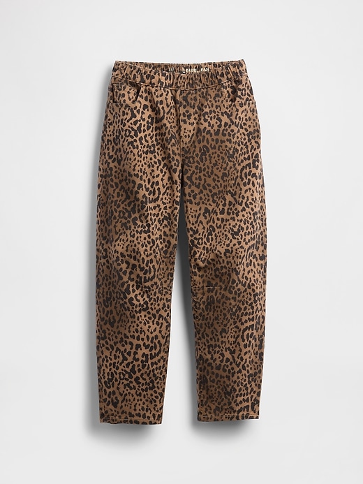 Image number 2 showing, Kids High Rise Easy Barrel Jeans