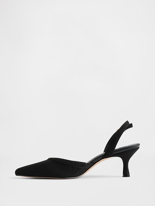 Image number 5 showing, Slingback Kitten Heels