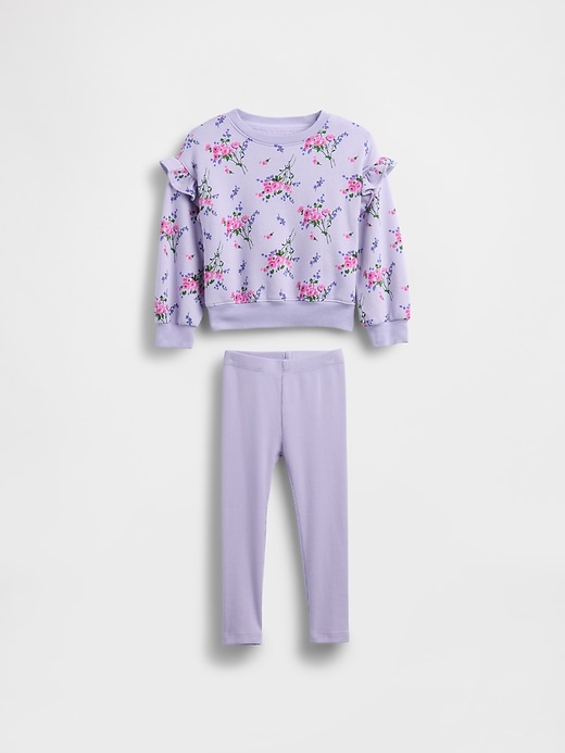 Image number 2 showing, Baby & Toddler Sweatshirt & Leggings Set