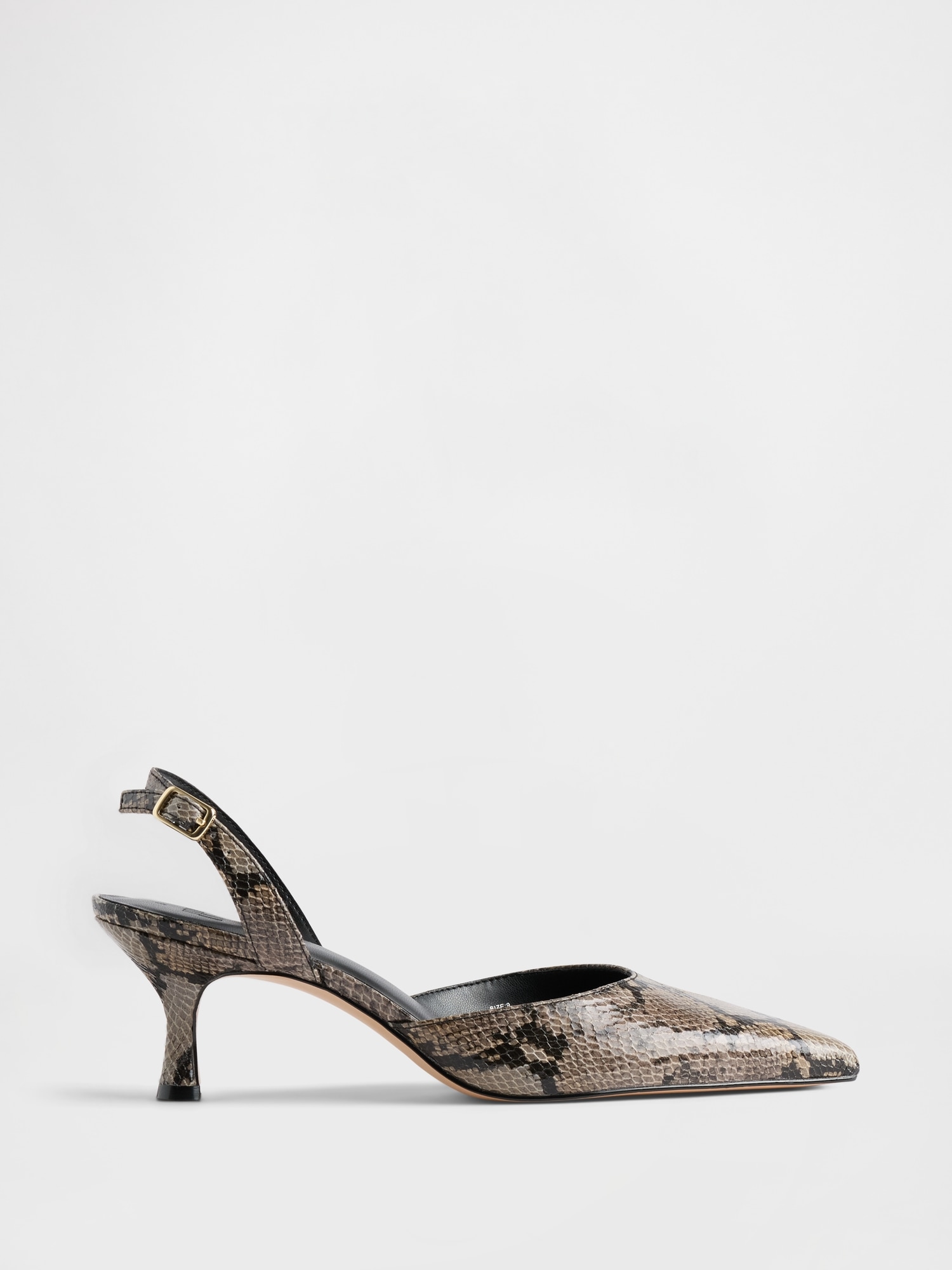 Gap Slingback Kitten Heels In Brown