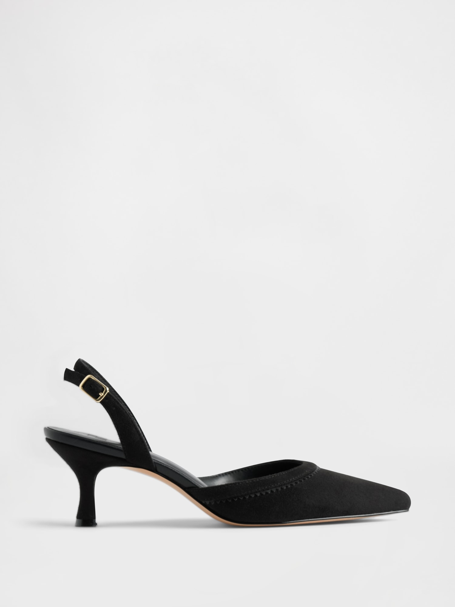 Gap Slingback Kitten Heels In Black