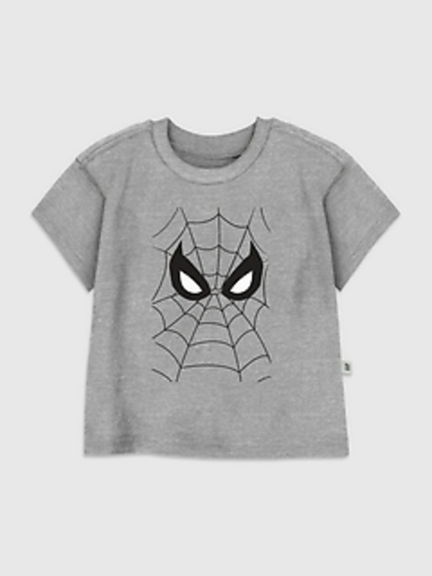 Toddler Spidey Face Classic Graphic T-Shirt