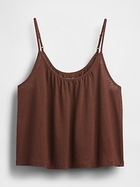 Linen-Blend PJ Cami